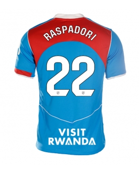 Billige Fotballdrakt Atletico Madrid Giacomo Raspadori #22 Replika Tredjedrakt Dame 2025-26 Kortermet Billige Fotballdrakt Atletico Madrid Giacomo Raspadori #22 Replika Tredjedrakt Dame 2025-26 Kortermet